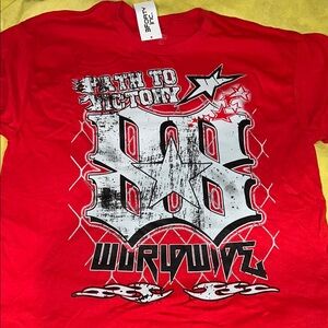 Sporto Red Graphic Tee